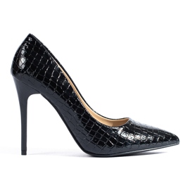 Goodin Bombas de moda en un alfiler negro