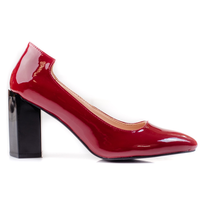 TRENDI Bombas elegantes rojo