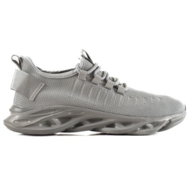 TRENDI Calzado deportivo de moda para hombre. gris
