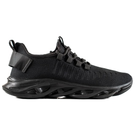 TRENDI Calzado deportivo de moda para hombre. negro