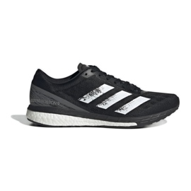 Adidas Adizero Boston 9 M GY6547 zapatillas de running blanco negro