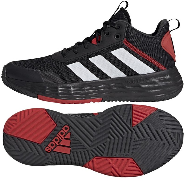 Zapatillas de baloncesto Adidas OwnTheGame 2.0 H00471 negro negro