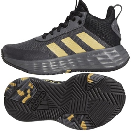 Zapatillas de baloncesto Adidas OwnTheGame 2.0 GZ3381 gris tonos de gris