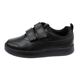 Puma Courtflex Infantes 371543 06 negro