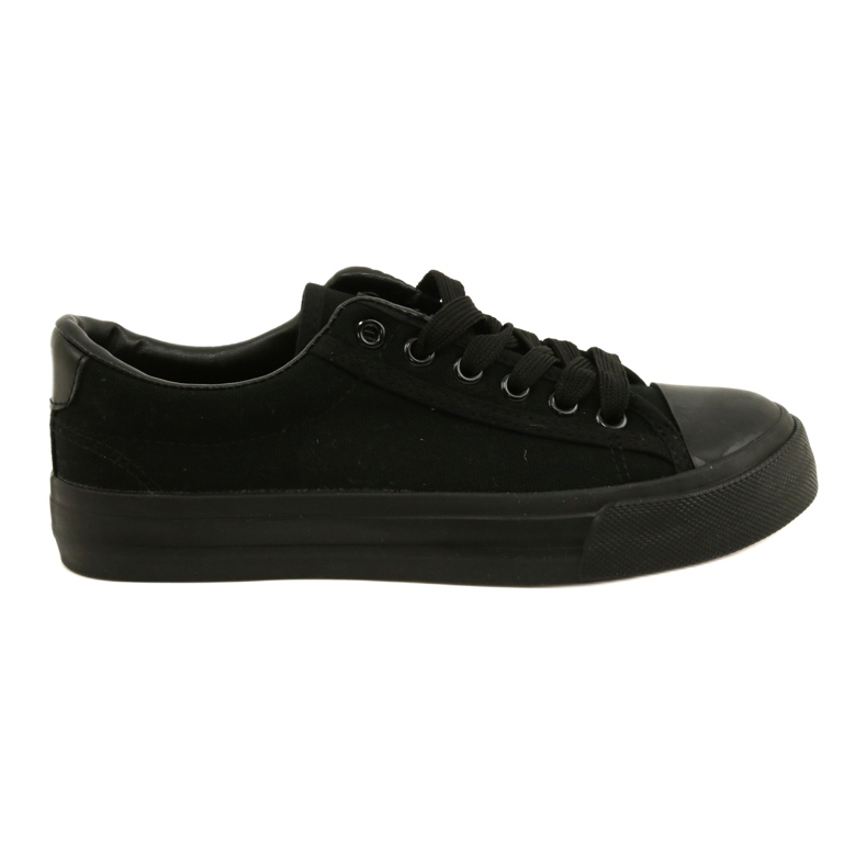 NEWS Sneakers clásicas de cordones negros para mujeres 22SP02-4505 NEWS Sneakers clásicas de cordones negros para mujeres 22SP02-4505