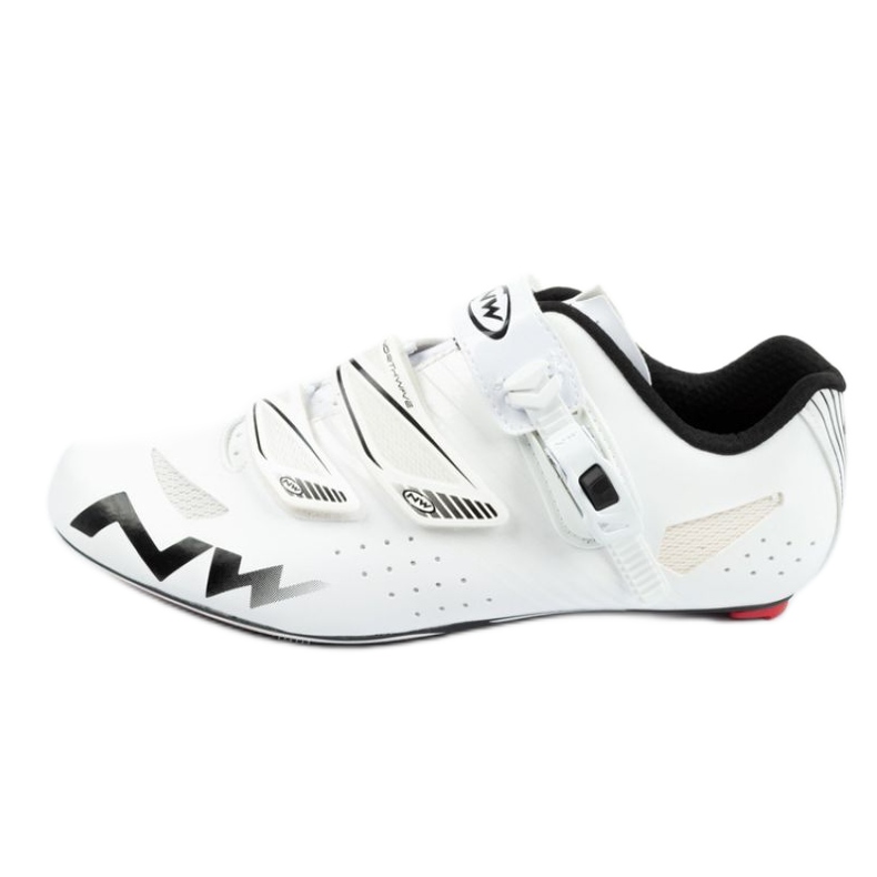 Zapatillas ciclismo Northwave Torpedo Srs M 80141003 50 blanco