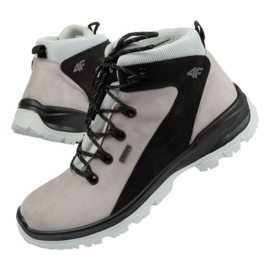 4F W OBDH254 26S zapatos de trekking negro gris