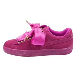 Puma Gamuza Heart Satin W 362714 01 rosado