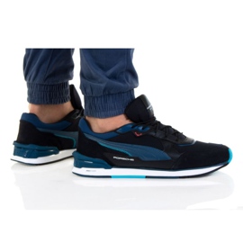 Puma Pl Low Racer M 306880 01 negro azul Puma Pl Low Racer M 306880 01 negro azul