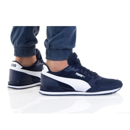 Puma St Runner V3 Zapatos de malla 384640 02 blanco