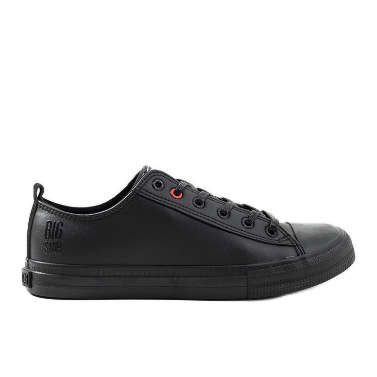 Zapatillas de hombre Big Star Negras JJ174005 negro