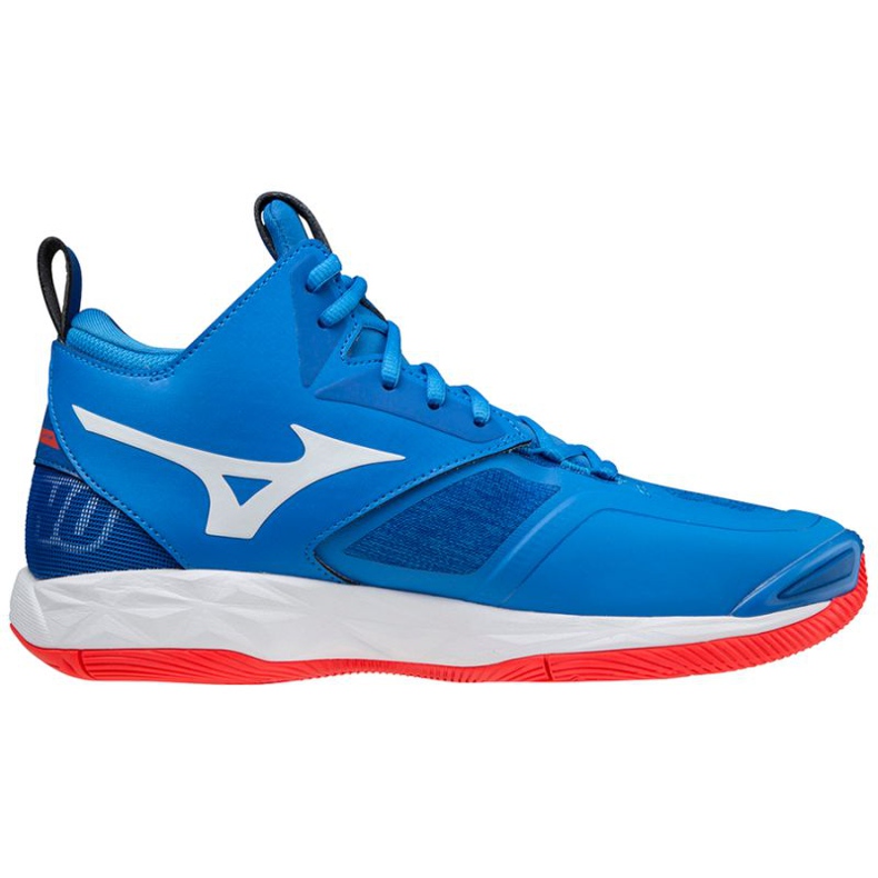Zapatillas de voleibol Mizuno Wave Momentum 2 Mid M V1GA211724 azul azul