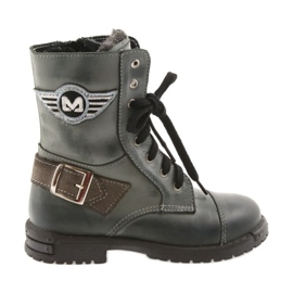 Gris Zarro 933 botas grises para niños multicolor