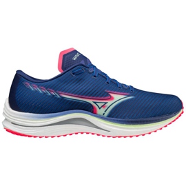 Mizuno Wave Rebellion M J1GC211783 zapatillas de running azul