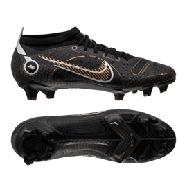 Nike Mercurial Vapor 14 Pro Fg M DJ2846 007 zapatos de fútbol negro negro