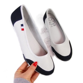 Bailarinas piel calada Filippo W PAW198A blanco