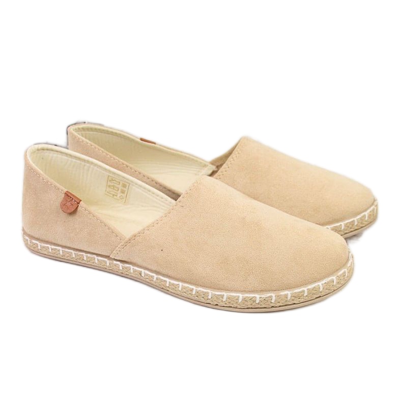 Alpargatas con recortes News W EVE270B beige