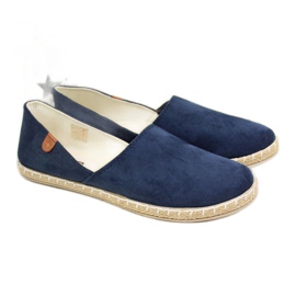 Alpargatas con recortes News W EVE270C azul marino