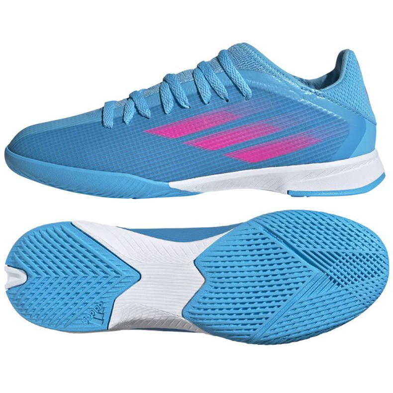 Adidas X Speedflow.3 En J Jr GW7493 zapatos azul azul Adidas X Speedflow.3 En J Jr GW7493 zapatos azul azul