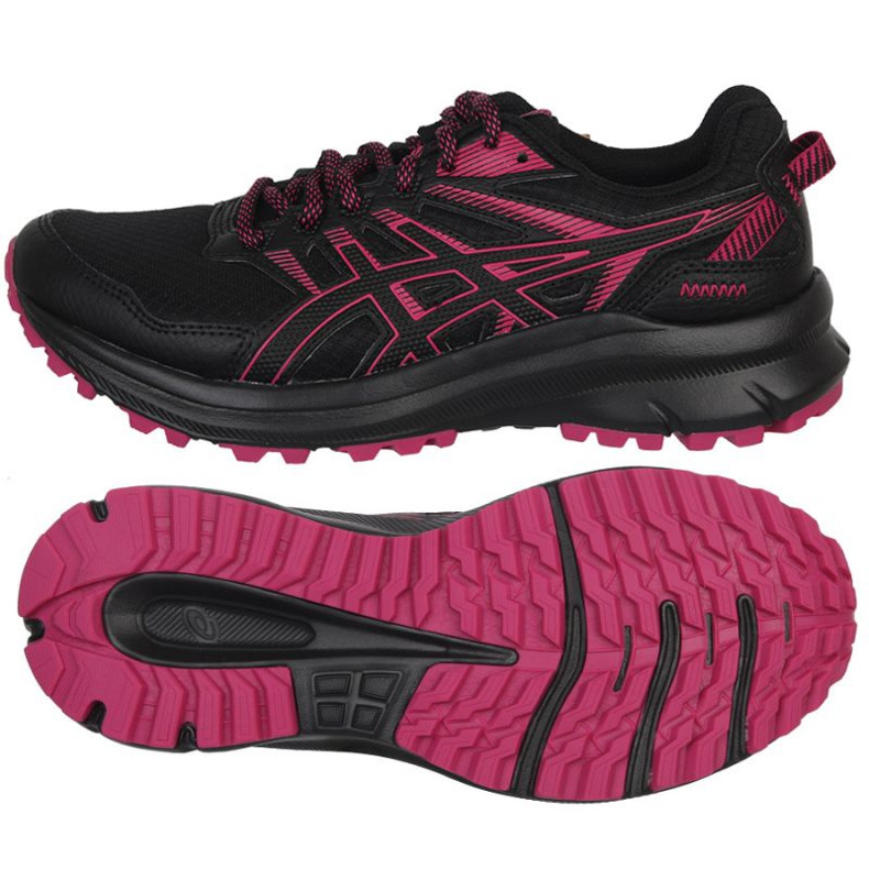 Asics Trail Scout 2 W 1012A039 005 zapatos para correr ['negro', 'rosa'] negro
