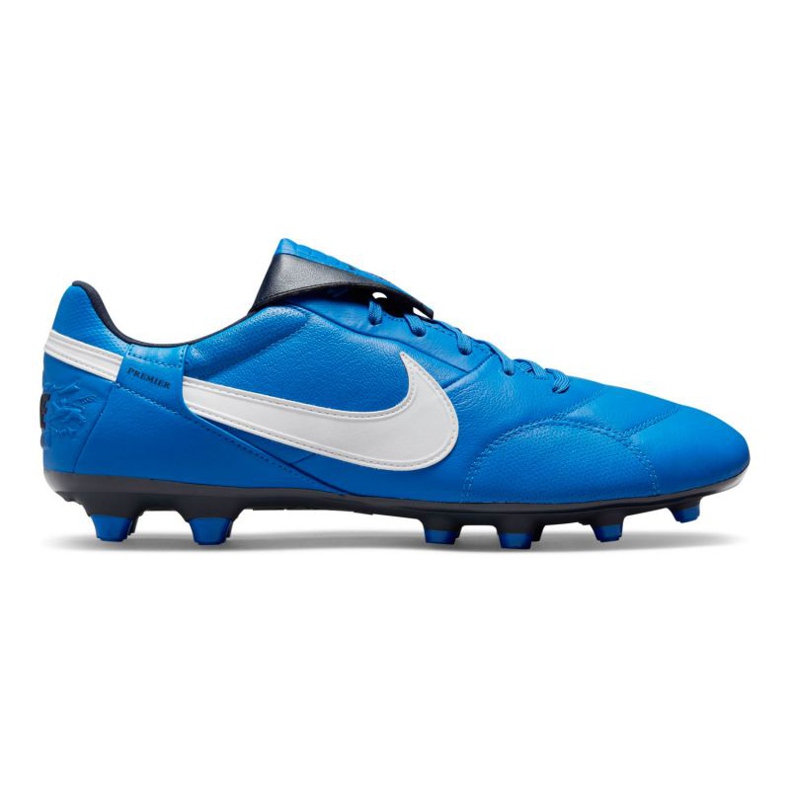 Nike Premier 3 Fg M AT5889-414 zapatos de fútbol azul azul