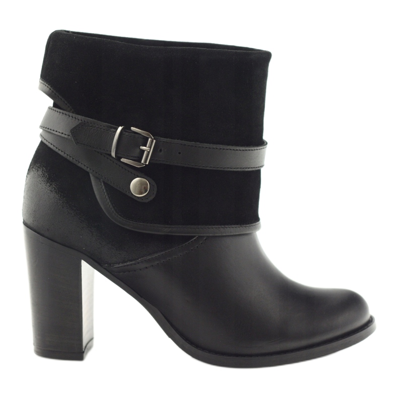 Botas de invierno de mujer clásicas negras Edeo 1754 negro