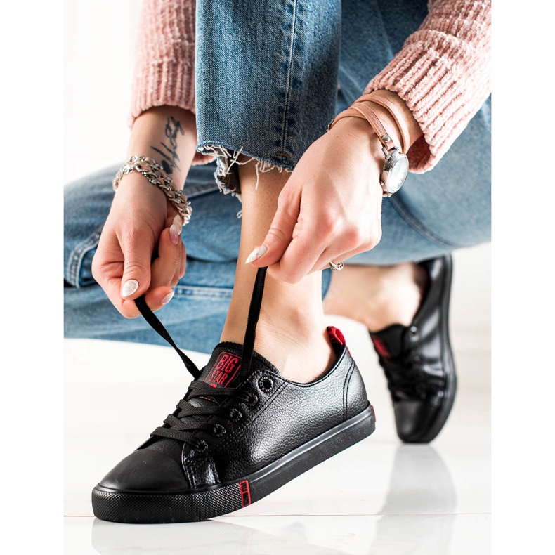 Zapatillas de mujer Big Star GG274007 negro