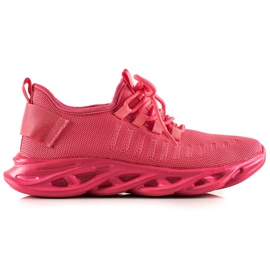 TRENDI Zapatillas rosa claro rosado