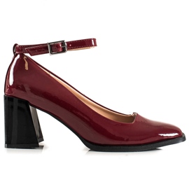 Zapatos de salón con hebilla La.Fi rojo