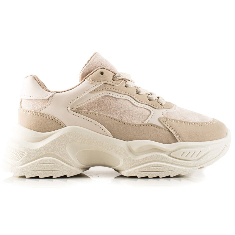 Marquiz Zapatillas beige en la plataforma