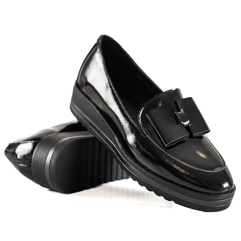 W. Potocki Zapatos Mocasines En Paltform Potocki negro W. Potocki Zapatos Mocasines En Paltform Potocki negro