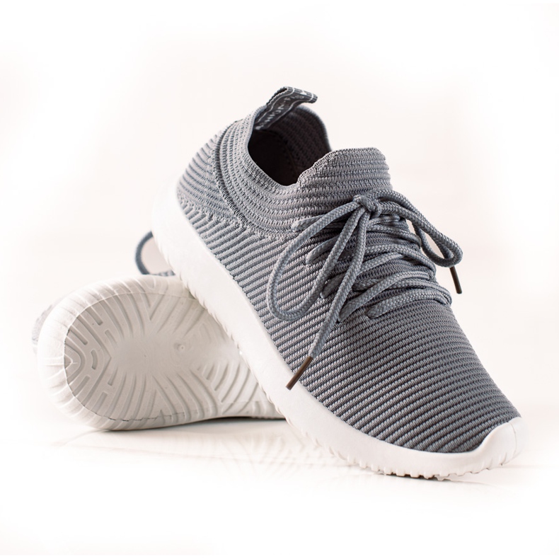 TRENDI Zapatillas deportivas ligeras gris