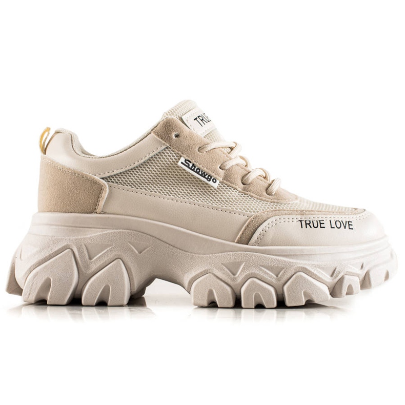 TRENDI Zapatillas de moda True Love beige