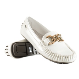 Goodin Mocasines Clásicos Con Adorno blanco
