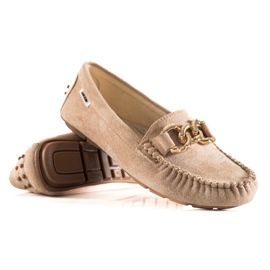 Goodin Mocasines Clásicos Con Adorno beige Goodin Mocasines Clásicos Con Adorno beige