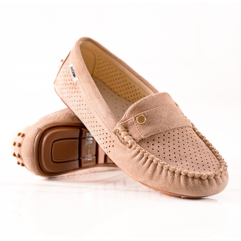 Goodin Mocasines casuales beige