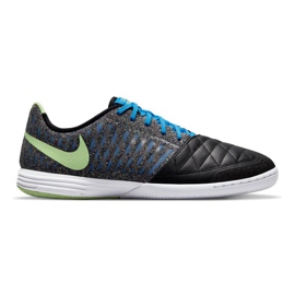 Nike Lunargato Ii Ic M 580456-143 zapatos de fútbol negro negro
