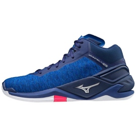 Zapatillas de balonmano Mizuno Wave Stealth Neo Mid M X1GA200520 azul azul Zapatillas de balonmano Mizuno Wave Stealth Neo Mid M X1GA200520 azul azul