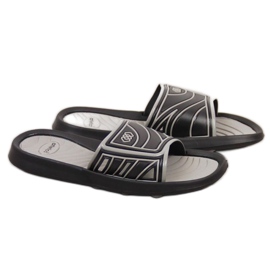 Zapatillas de piscina Atletico M ATC207A negro