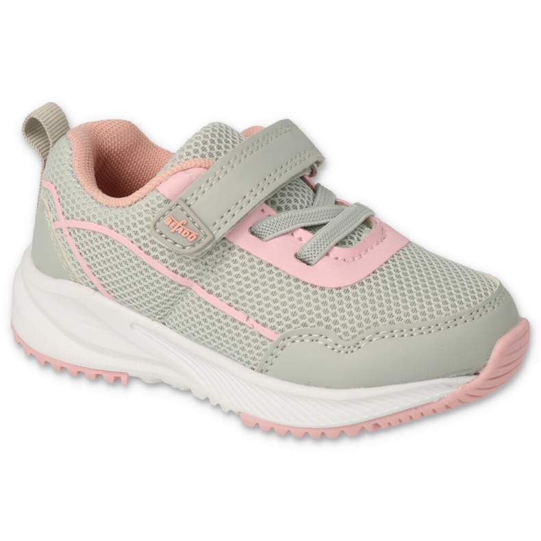 Zapatos befado niño 516P110 rosado gris