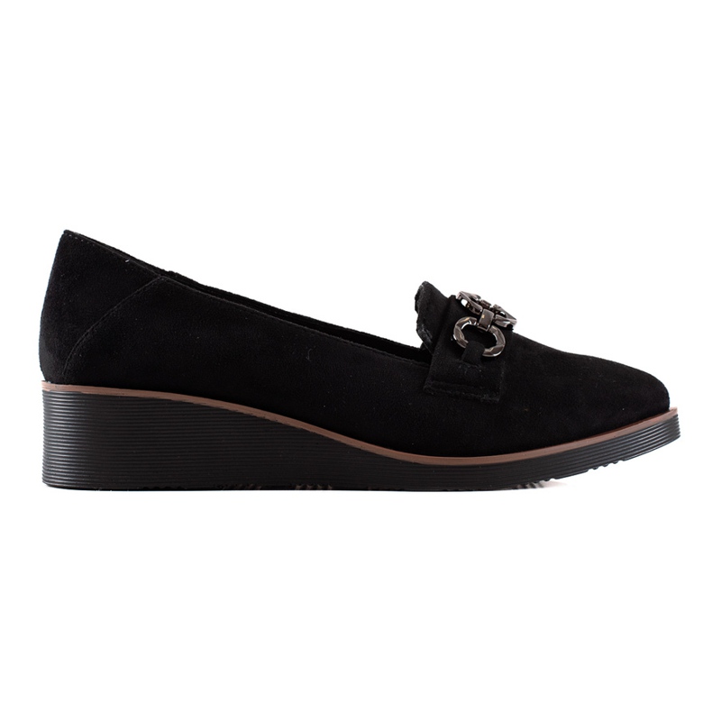 Zapatos VINCEZA de ante negro