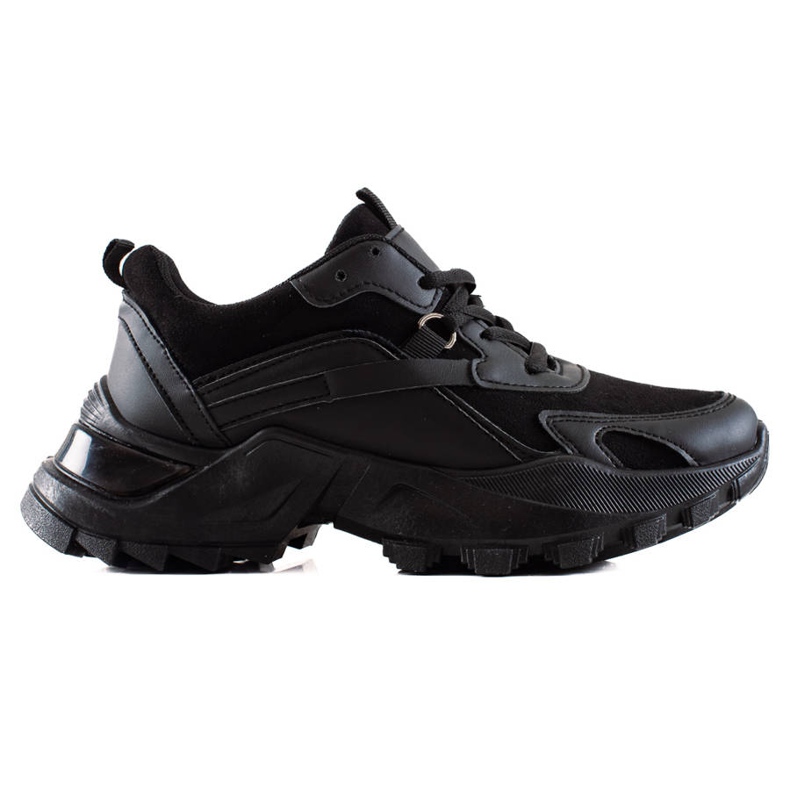 TRENDI Zapatillas Negras De Moda negro