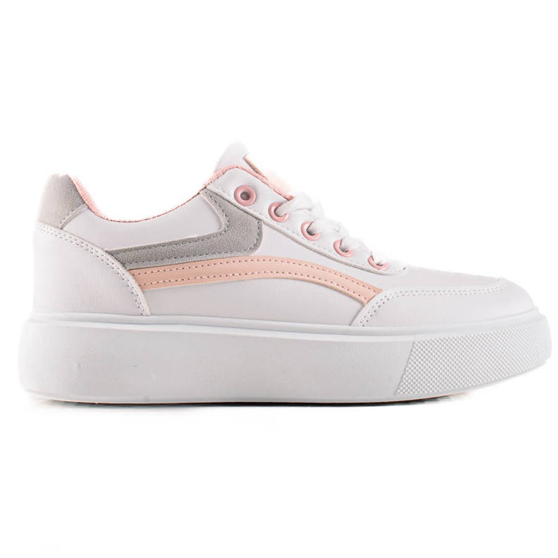 Weide Zapatos casuales en la plataforma blanco