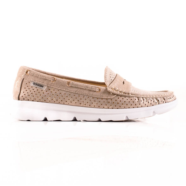 Goodin Mocasines Ligeros En La Plataforma beige