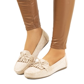 Mocasín Medrano beige