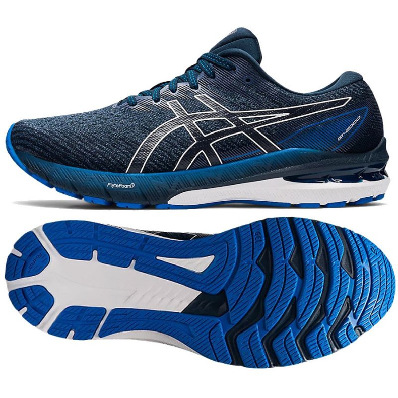 Asics Gt 2000 10 M 1011B185 400 zapatos para correr azul marino azul
