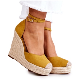FM1 Alpargatas Nemeira Amarillas Con Cuña amarillo