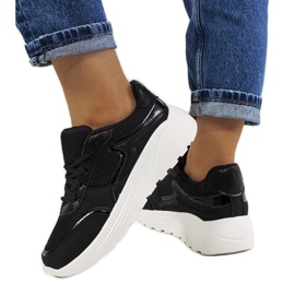 Deportivas de mujer Basemat en negro Deportivas de mujer Basemat en negro