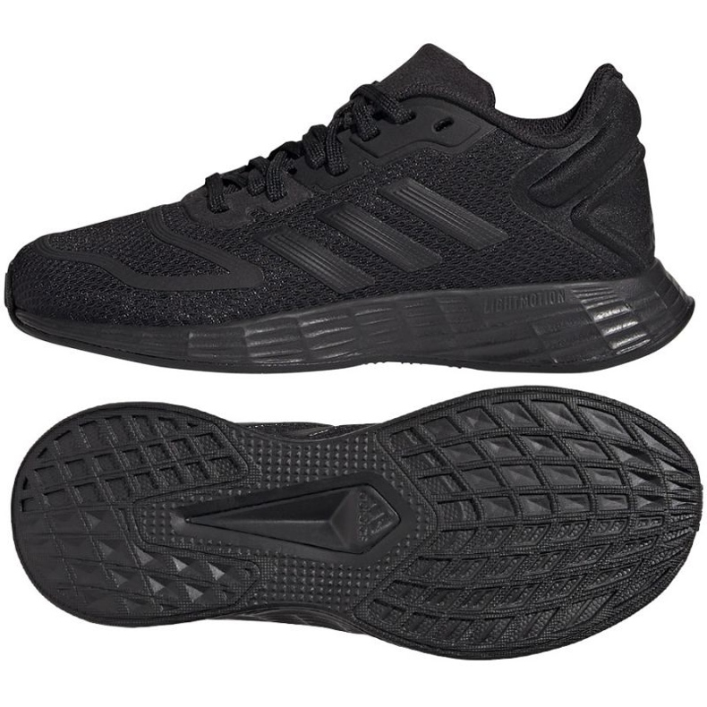 Adidas Duramo 10 Jr GZ0607 zapatillas de running negro Adidas Duramo 10 Jr GZ0607 zapatillas de running negro