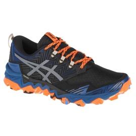 Asics Gel-FujiTrabuco 8 M 1011A668-400 negro azul naranja gris
